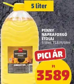 PENNY Penny napraforgó étolaj ajánlat