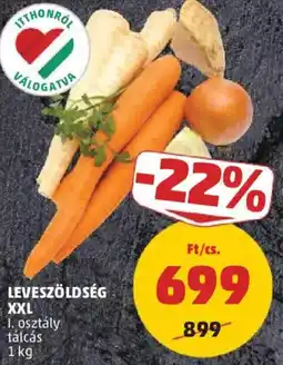 PENNY Leveszöldség XXL ajánlat