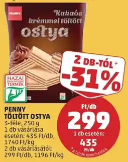 PENNY Penny töltött ostya ajánlat