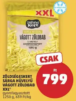 PENNY Zöldségeskert sárga hűvelýű vágott zöldbab ajánlat