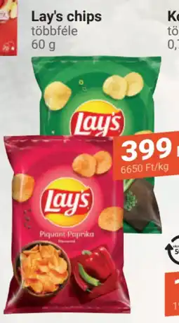 Tom Market Lay's chips ajánlat