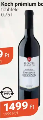 Tom Market Koch prémium bor ajánlat