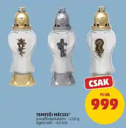 PENNY Temetői mécses ajánlat