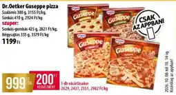 Coop Dr.Oetker Guseppe pizza ajánlat