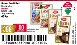 Coop Master Good füstli ajánlat