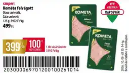Coop Kométa felvágott ajánlat