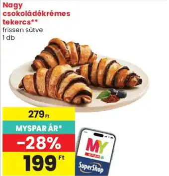 My Spar nagy csokoládékrémek tekercs
