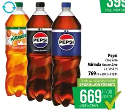 Coop Pepsi Cola Zero ajánlat