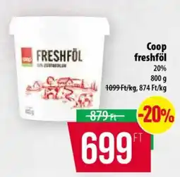 Coop Coop freshföl ajánlat