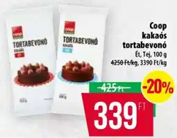 Coop Coop tortabevonó ajánlat