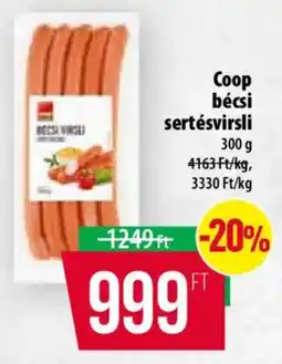 Coop Coop sertésvirslí ajánlat