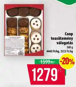 Coop Coop teasütemény ajánlat