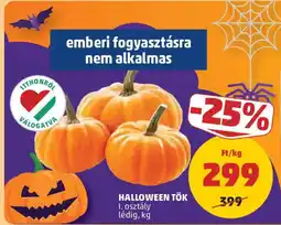 PENNY Halloween tök ajánlat