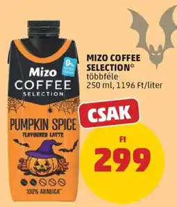 PENNY Mizo coffee selection pumpkin spice flavoured latte ajánlat
