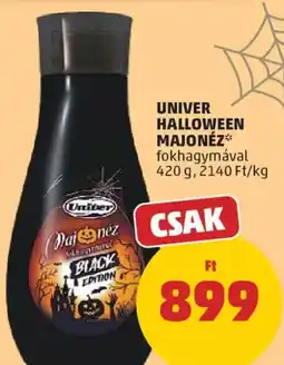 PENNY Univer halloween majonéz ajánlat