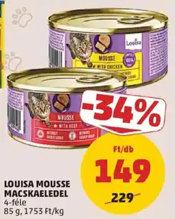 PENNY Louisa mousse macskaeledel ajánlat