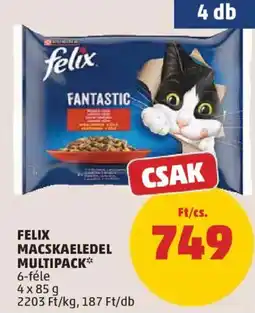 PENNY Felix macskaeledel multipack* ajánlat