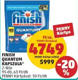 PENNY Finish quantum kapszula ajánlat