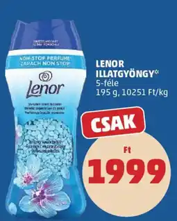 PENNY Lenor illatgyöngy ajánlat