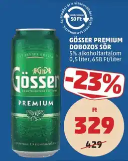 PENNY Gösser premium ajánlat