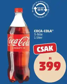 PENNY Coca-Cola 3-féle ajánlat
