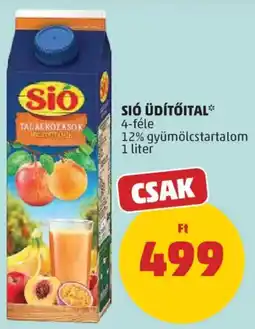 PENNY Sió üdítőital ajánlat