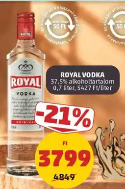 PENNY Royal vodka ajánlat