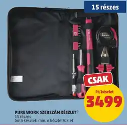 PENNY Pure Work szerszámkészlet ajánlat