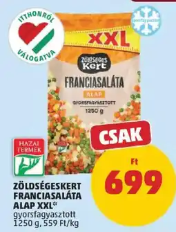 PENNY Zöldségeskert francia saláta alap ajánlat