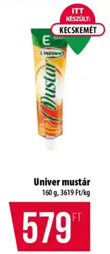Coop Univer mustár ajánlat