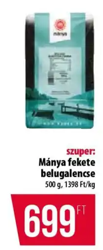 Coop Mánya fekete belugalencse ajánlat