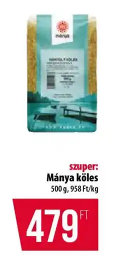 Coop Mánya köles ajánlat