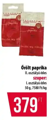 Coop Örült paprika ajánlat