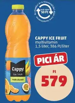 PENNY Cappy ice fruit multivitamin ajánlat