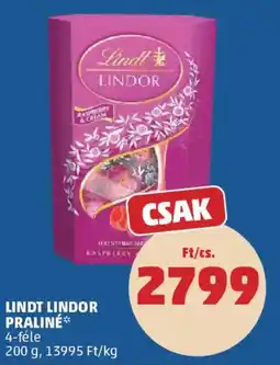 PENNY Lindt lindor praliné ajánlat