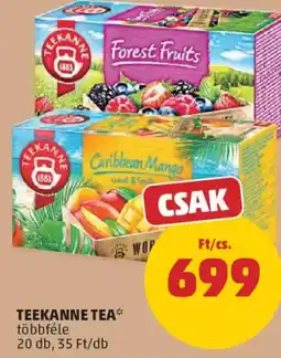 PENNY Teekanne tea ajánlat