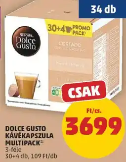 PENNY Dolce gusto kávékapszula multipack ajánlat
