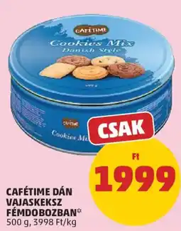 PENNY Cafétime dán vajaskeksz ajánlat