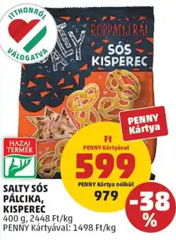 PENNY Salty sós pálci ka, kisperec ajánlat