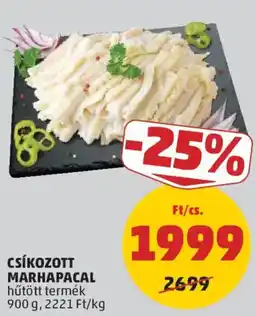 PENNY Csíkozott marhapacal ajánlat