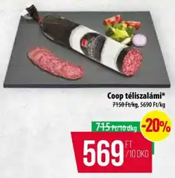 Coop Coop téliszalámi ajánlat