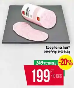Coop Coop lőncshús ajánlat