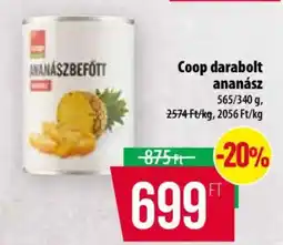 Coop Coop ananász ajánlat