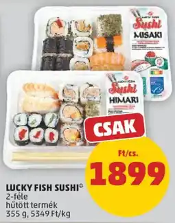 PENNY Lucky Fish Sushi ajánlat