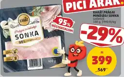 PENNY Karat prágai minőségi sonka ajánlat