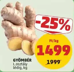 PENNY Gyömbér ajánlat