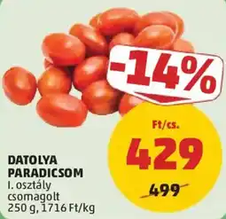 PENNY Datolya paradicsom ajánlat