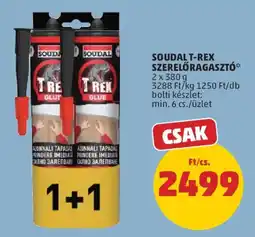 PENNY Soudal t-rex szerelőragasztó ajánlat