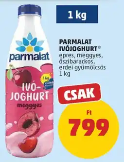 PENNY Parmalat ivójoghurt meggyes ajánlat