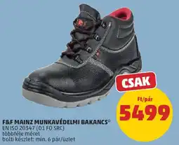 PENNY F&F Mainz munkavédelmi bakancs ajánlat